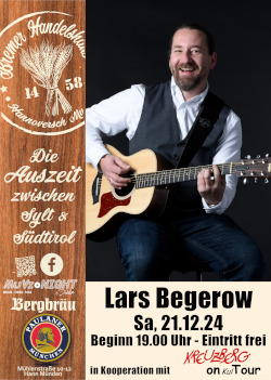 Lars Begerow *live* im Bremer Handelshaus (Veranstaltung des Kreuzberg on KulTour e.V.)